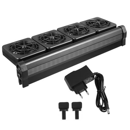 POPETPOP Lüfter für Fischbecken Lüfter für Frischwasser Lüfter für Salzwasser Aquariumzubehör Aquarium-Fan Aquarienkühler Kalter Windkühler für Aquarien Aluminiumlegierung Black POPETPOP Lüfter für Fischbecken Lüfter für Frischwasser Lüfter für Salzwasser Aquariumzubehör Aquarium-Fan Aquarienkühler Kalter Windkühler für Aquarien Aluminiumlegierung Black von POPETPOP