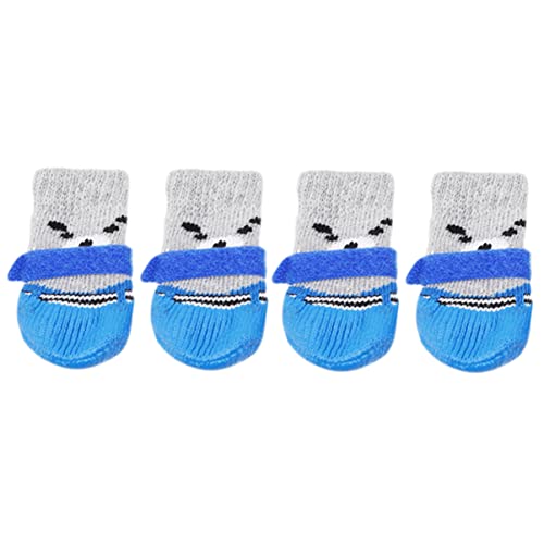 POPETPOP Keep Paws Clean Warme Hundesocken Für Welpen Und Katzen Nicht Aus Baumwolle Cartoon-drucke Größe von POPETPOP