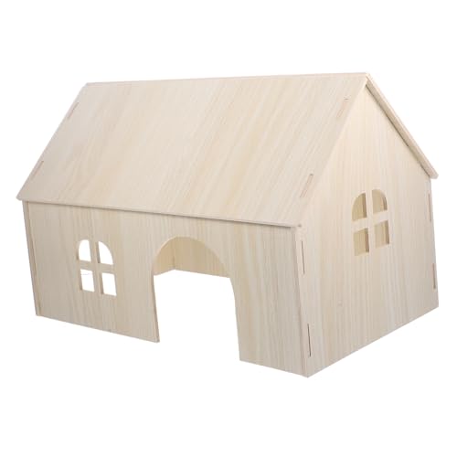 POPETPOP Holz Hamster Versteck Großes Tier Holznest Für Meerschweinchen Eichhörnchen POPETPOP Holz Hamster Versteck Großes Tier Holznest Für Meerschweinchen Eichhörnchen von POPETPOP