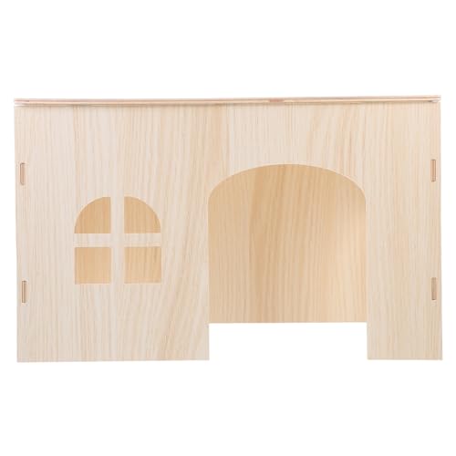 POPETPOP Kleintierhaus Aus Holz Robustes Und Sicheres Versteck Für Meerschweinchen Hamster Und Kaninchen Für Glückliche Und Entspannte Haustiere Rattenkäfig-Hideout Für Kleine Tiere POPETPOP Kleintierhaus Aus Holz Robustes Und Sicheres Versteck Für Meerschweinchen Hamster Und Kaninchen Für Glückliche Und Entspannte Haustiere Rattenkäfig-Hideout Für Kleine Tiere von POPETPOP