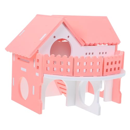 POPETPOP Hamsterhäuser Und Verstecke Für Kleine Haustiere Geeignet Als Spielzeug Und Ruheraum Für Zwerghamster Rennmäuse Und Mäuse Sicheres Und Robustes Material Für Langlebige von POPETPOP