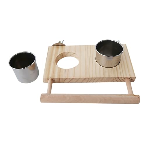 POPETPOP Edelstahl Futterbehälter Für Vögel Praktische Futter Und Wasserschüssel Für Papageien Und Kleine Vögel Leicht Zu Reinigen Für Käfige Robust Und Langlebig POPETPOP Edelstahl Futterbehälter Für Vögel Praktische Futter Und Wasserschüssel Für Papageien Und Kleine Vögel Leicht Zu Reinigen Für Käfige Robust Und Langlebig von POPETPOP