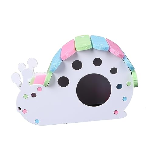 POPETPOP PVC Hamster Schlafhaus Wasserdichtes Hamsterzubehör Für Kleine Haustiere Gemütliche Schlafnester Für Hamster Mäuse Und Igel Für Spiel Und Entspannung von POPETPOP
