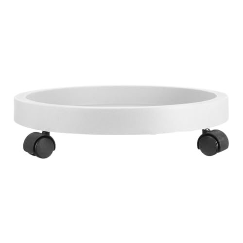 POPETPOP Rolling Plant Stand Mit Rädern Blumenunterlage Für Innen Und Außenbereich Runder Blumentopf-Transporter Mit Universellen Für Pflege Und Von Pflanzen von POPETPOP
