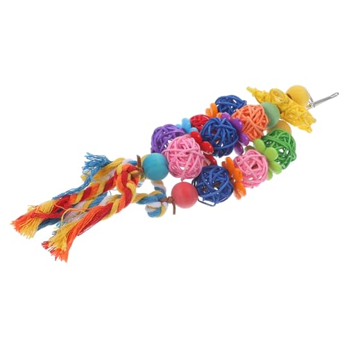 POPETPOP Kauspielzeug Für Papageien Papageien-beißspielzeug Papageien-Vogel-kauspielzeug Vogel-papageien-Spielzeug Hängespielzeug Für Papageienkäfige Zufällige Farbe POPETPOP Kauspielzeug Für Papageien Papageien-beißspielzeug Papageien-Vogel-kauspielzeug Vogel-papageien-Spielzeug Hängespielzeug Für Papageienkäfige Zufällige Farbe von POPETPOP