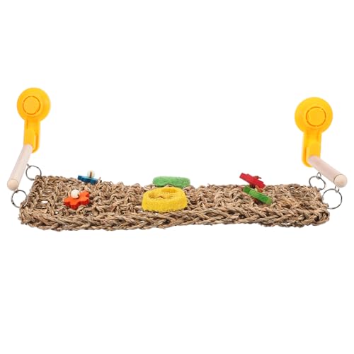 POPETPOP Kletternetz Für Vögel Naturmaterialien Spielzeug Und Kletterleiter Für Wellensittiche Und Papageien Unterhaltsames Vogelspielzeug Mit Saugfuß Für Unterwegs POPETPOP Kletternetz Für Vögel Naturmaterialien Spielzeug Und Kletterleiter Für Wellensittiche Und Papageien Unterhaltsames Vogelspielzeug Mit Saugfuß Für Unterwegs von POPETPOP