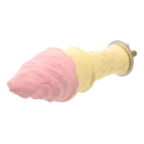 POPETPOP Papageien Sitzstange Eiscreme-Form Kauspielzeug Für Vögel Langlebig Und Robust Für Käfige Fördert Spielzeit Und Krallenpflege Geeignet Für Vogelgrößen POPETPOP Papageien Sitzstange Eiscreme-Form Kauspielzeug Für Vögel Langlebig Und Robust Für Käfige Fördert Spielzeit Und Krallenpflege Geeignet Für Vogelgrößen von POPETPOP