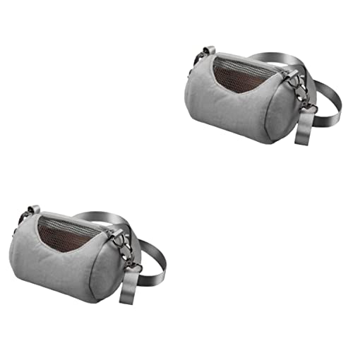 POPETPOP 2 Stücke Tier Träger Tasche Tragbare Pet Carrier Für Hamster Mesh-Design Für von POPETPOP