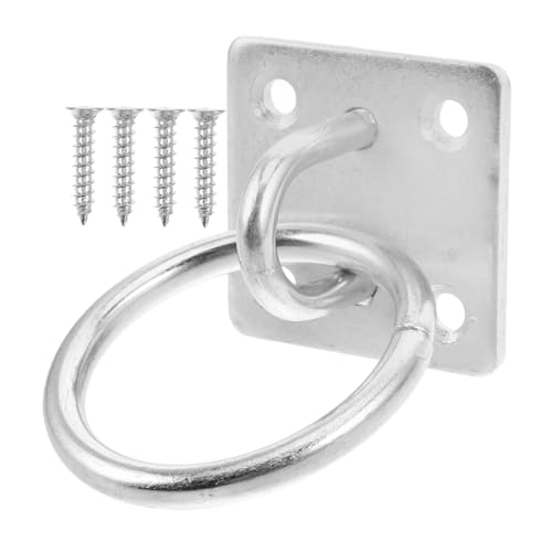 POPETPOP Pferdestallschnalle pferdeanhänger Anbindering für Pferde aus Edelstahl Pferdeeimer Eimerhaken Krawattenring Pferdetraining Montageblock Pferdestallbedarf Eisen Silver POPETPOP Pferdestallschnalle pferdeanhänger Anbindering für Pferde aus Edelstahl Pferdeeimer Eimerhaken Krawattenring Pferdetraining Montageblock Pferdestallbedarf Eisen Silver von POPETPOP