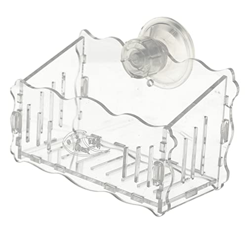 POPETPOP Wasserpflanzenbecher Aus Acryl Pflanzgefäß Für Aquarium Mit Saugnapf Hängepflanzgefäß Für Aquarienpflanzen Aquarium-pflanzbecher Zur Einfachen Installation Und Pflege Pflanzenzucht von POPETPOP