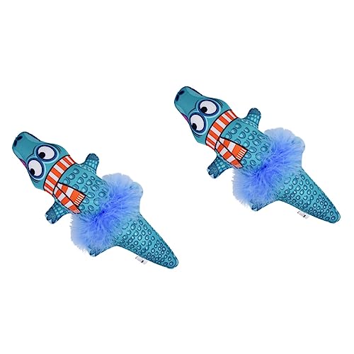 POPETPOP 2st Katze Kissen Spielzeug Krokodil Plüsch Chimmy Plüsch Gefülltes Alligator-hundespielzeug Interaktives Katzenspielzeug Aus Plüsch Plüsch Plüschtier Die Katze POPETPOP 2st Katze Kissen Spielzeug Krokodil Plüsch Chimmy Plüsch Gefülltes Alligator-hundespielzeug Interaktives Katzenspielzeug Aus Plüsch Plüsch Plüschtier Die Katze von POPETPOP