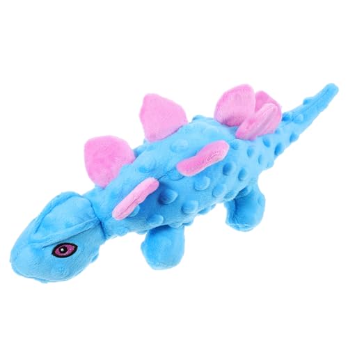 POPETPOP Quietschendes Dinosaurier-Spielzeug Mit Cartoon- – Plüschspielzeug Für Hunde Haustierspielzeug Für Hunde von POPETPOP