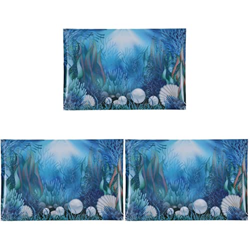 POPETPOP 3st Aquarium Hintergrundpapier Dekorativer Tack Aufkleber Aquarium-Hintergrund Posterhintergrund Für Aquarien Botanisches Plakat Aquarium Dekorative Bilder Abnehmbar Reißzwecke 3D von POPETPOP