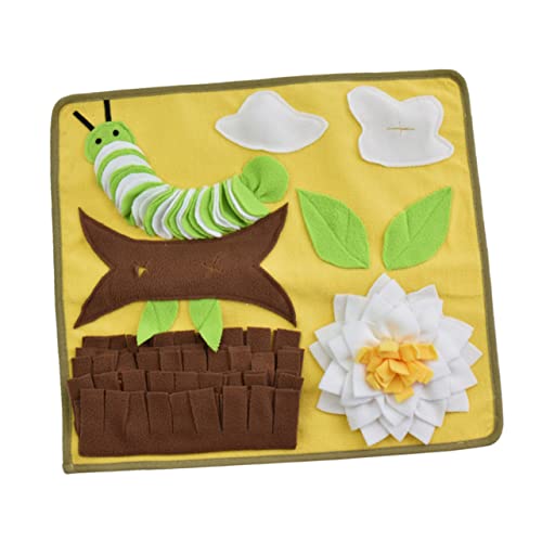 POPETPOP Spielen Matte Für Haustier Hund Sniff Matte Versteckte Lebensmittel Pad Welpen Snuffle Pad Haut-freundliche Design von POPETPOP