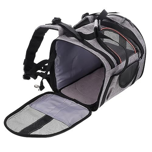 POPETPOP Haustier-Tragetasche Hunde-Reisetasche Outdoor-Haustier-Rucksack Mesh Atmungsaktive Katzentasche Praktisch Für Aktivitäten von POPETPOP