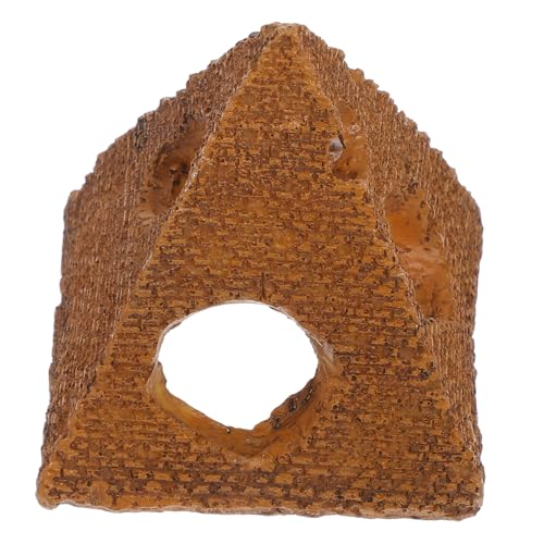 POPETPOP Shrimp Hideout Für Aquarien Versteckhöhle Widerstandsfähigem Resin Für Kleine Fische Und Garnelen Dekorative Aquarienzubehör Für Lebendiges Unterwasserambiente von POPETPOP