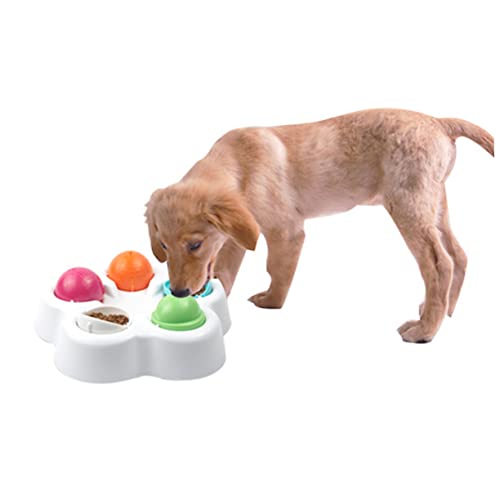 POPETPOP Pet Rotating Food Bowl Interaktives Futterspielzeug Für Hunde Und Katzen Drehbar Langlebigem Fördert Spielverhalten Geistige Auslastung Für Snacks Und Kleine Leckereien POPETPOP Pet Rotating Food Bowl Interaktives Futterspielzeug Für Hunde Und Katzen Drehbar Langlebigem Fördert Spielverhalten Geistige Auslastung Für Snacks Und Kleine Leckereien von POPETPOP
