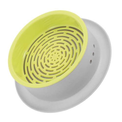 POPETPOP Samenkasten für Katzengras Wasserspielmatte für Katzen Katzenpflanzer Wurf Katzenpflanzen Samen Einfache Nutzung Katzenpflanzenplanter Pflanzgefäß für Katzengras ohne Erde Abs Weiß von POPETPOP