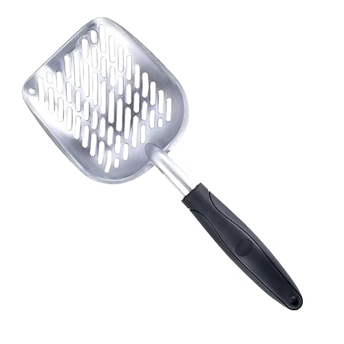 POPETPOP Schaufel Für Katzenstreu Größe Büschel Scoop Wurf Leicht Jumbo Groß Katzenbedarf Haustier Handhaben Katzenzuchtschaufel Rostfrei Katzenstreuschaufel Mit Griff Form Black POPETPOP Schaufel Für Katzenstreu Größe Büschel Scoop Wurf Leicht Jumbo Groß Katzenbedarf Haustier Handhaben Katzenzuchtschaufel Rostfrei Katzenstreuschaufel Mit Griff Form Black von POPETPOP