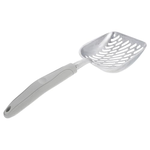 POPETPOP Schaufel für Katzenstreu Dog Poop Scooper hundekotsammler Katzensieb Schaufel Streuschaufel Poop-Reinigungsschaufel Reinigungsschaufel für zu Hause Aluminiumlegierung Grey POPETPOP Schaufel für Katzenstreu Dog Poop Scooper hundekotsammler Katzensieb Schaufel Streuschaufel Poop-Reinigungsschaufel Reinigungsschaufel für zu Hause Aluminiumlegierung Grey von POPETPOP