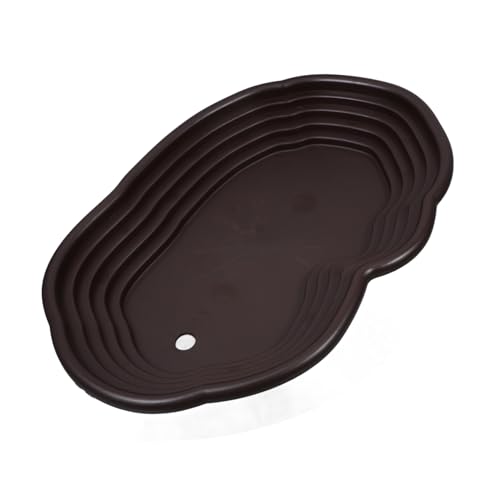 POPETPOP Große Schildkröten-badewanne Mit Rampe Reptilien-wasserschale Für Schildkröten Und Bartagamen Langlebiges Design Vielseitig Einsetzbar Als Futter Badebecken POPETPOP Große Schildkröten-badewanne Mit Rampe Reptilien-wasserschale Für Schildkröten Und Bartagamen Langlebiges Design Vielseitig Einsetzbar Als Futter Badebecken von POPETPOP