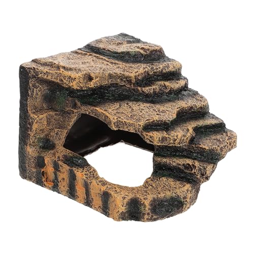 POPETPOP Sonnenplattform Für Aquarienschildkröten Kletterplattform Für Schildkröten 14 X 14 X 10 Zoll Größe Dekoration Für Schildkrötentanks Zubehör Zum Für Reptilien Und Bartagamen von POPETPOP