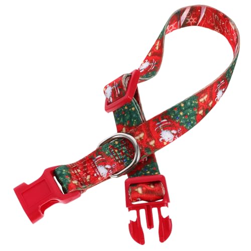 POPETPOP Hundehalsband Weihnachtshalsband Weich und Bequem mit Schnellverschluss Dekorativ für Welpen Größe M POPETPOP Hundehalsband Weihnachtshalsband Weich und Bequem mit Schnellverschluss Dekorativ für Welpen Größe M von POPETPOP