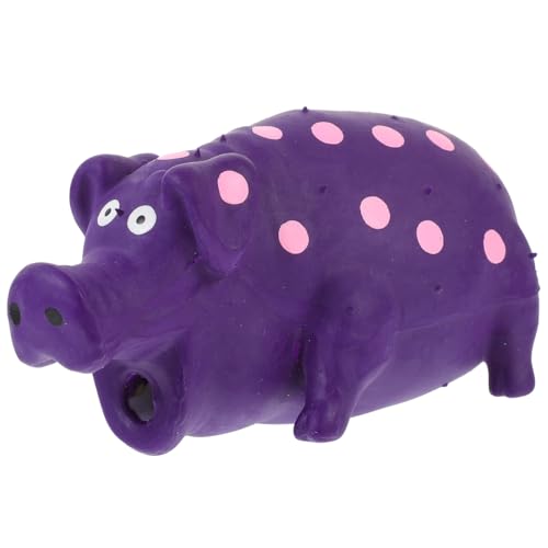 POPETPOP Schwein aus Latex für Hunde, quietschendes Spielzeug, Kauspielzeug zur Reinigung der Zähne für Welpen POPETPOP Schwein aus Latex für Hunde, quietschendes Spielzeug, Kauspielzeug zur Reinigung der Zähne für Welpen von POPETPOP