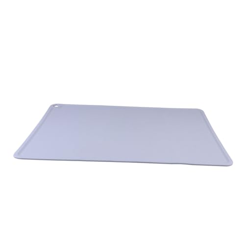 POPETPOP Silicone Pet Feeding Mat wasserdichte rutschfeste Futtermatte Lebensmittelechtem Für Hunde Und Katzen Herzform Leicht Zu Reinigen Schützt Ihre Böden Und Sorgt Für Hygiene Beim von POPETPOP