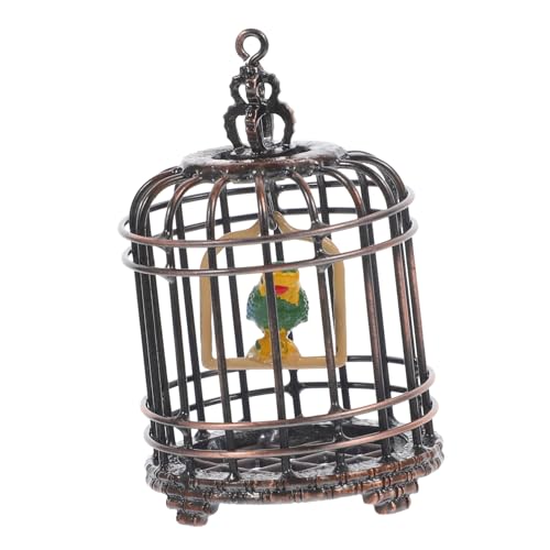 POPETPOP Simulierter Vogelkäfig Käfig Für Vögel Finken Vogelreisekäfig Vogel Stehen Ratte Nest Vogelhäuschen Zum Aufhängen Im Freien Wurf Winzig Mini-vogelkäfig Coffee Metall POPETPOP Simulierter Vogelkäfig Käfig Für Vögel Finken Vogelreisekäfig Vogel Stehen Ratte Nest Vogelhäuschen Zum Aufhängen Im Freien Wurf Winzig Mini-vogelkäfig Coffee Metall von POPETPOP
