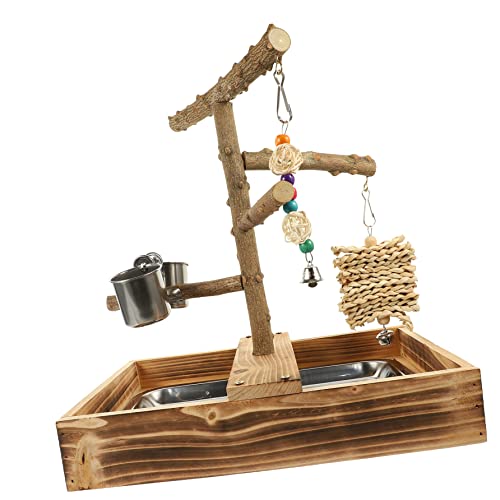 POPETPOP Vogel Regal Spielzeug Vogelkäfig Spielplatzzubehör Vogelstangen Vogelspielzeug Für Papageien Vogelspielplatz Vogel Stehen Vogelspielzeug Für Sittiche Barsch Hölzern Kind Sport POPETPOP Vogel Regal Spielzeug Vogelkäfig Spielplatzzubehör Vogelstangen Vogelspielzeug Für Papageien Vogelspielplatz Vogel Stehen Vogelspielzeug Für Sittiche Barsch Hölzern Kind Sport von POPETPOP