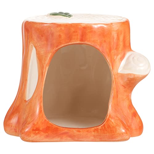 POPETPOP Spielzeughamster Hamster -Versteck Hamster Keramik Stumpf Nest Hamster Sommerkühlhaus Hamster Versteck Versteck Keramik -Hamsterhaus POPETPOP Spielzeughamster Hamster -Versteck Hamster Keramik Stumpf Nest Hamster Sommerkühlhaus Hamster Versteck Versteck Keramik -Hamsterhaus von POPETPOP