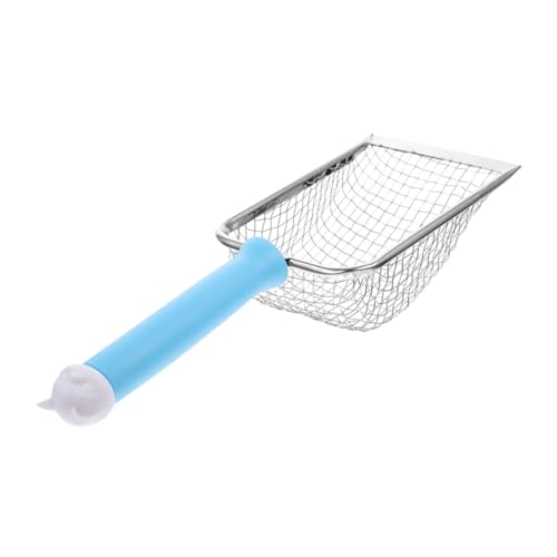 POPETPOP Stainless Steel Cat Litter Scoop Durable Mesh Design for Easy Cleaning for Small Cats and Kittens for Home and Pet Shops POPETPOP Stainless Steel Cat Litter Scoop Durable Mesh Design for Easy Cleaning for Small Cats and Kittens for Home and Pet Shops von POPETPOP