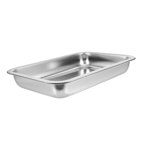POPETPOP Stainless Steel Litter Box Für Kleine Katzen Offene Katzentoilette Aus Hochwertigem Edelstahl Stabil Und Einfach Zu Reinigen Für Kätzchen Und Haustiere POPETPOP Stainless Steel Litter Box Für Kleine Katzen Offene Katzentoilette Aus Hochwertigem Edelstahl Stabil Und Einfach Zu Reinigen Für Kätzchen Und Haustiere von POPETPOP