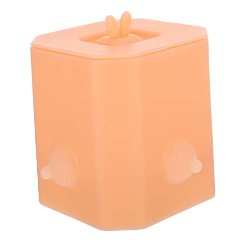 POPETPOP Stillgerät Flaschen Wasserflasche Bausatz Welpenfütterungsset Erhöhter Hundenapf Container Automatisch Schüssel Mikrochip Stillen Babyflasche Milch Wiederverwendbar Kieselgel Brown von POPETPOP