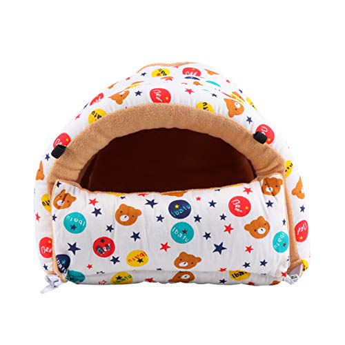POPETPOP Igel Chinchilla-Zelt Hamster Warmer Vogel Rattenhaus Rattenbett Ratte Warmes Bett Rattenzelt Einstreu Für Meerschweinchen Hängendes Eichhörnchenbett Das Vogelnest Haustier von POPETPOP