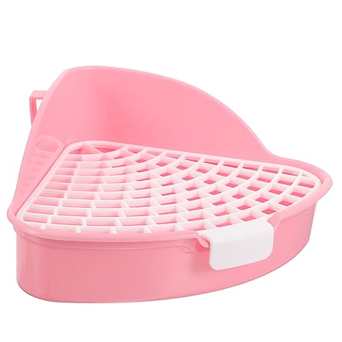 POPETPOP Toilette Ecktoilettenbox Für Kleine Haustiere Töpfchen Mit Sicherem Zu Reinigen Für Hasen Und Meerschweinchen POPETPOP Toilette Ecktoilettenbox Für Kleine Haustiere Töpfchen Mit Sicherem Zu Reinigen Für Hasen Und Meerschweinchen von POPETPOP