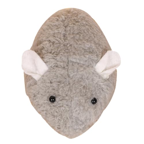 POPETPOP Uhrwerk vibrierende kleine Katzenminze-Ball realistische Katzenrad Katzenball Interactive cat Toy cat Toys Aufziehmaus für Katzen Katzenmäuse Plüsch Grey POPETPOP Uhrwerk vibrierende kleine Katzenminze-Ball realistische Katzenrad Katzenball Interactive cat Toy cat Toys Aufziehmaus für Katzen Katzenmäuse Plüsch Grey von POPETPOP