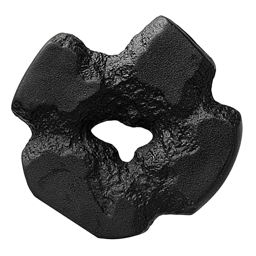 POPETPOP Unregelmäßige Vase aus Keramikimitatstein Tischvase klare Vase Geburtstagsdekorationen Knospenvasen rosa büro Dekoration Office Decoration kleine Blumenvase Hausvase Black von POPETPOP