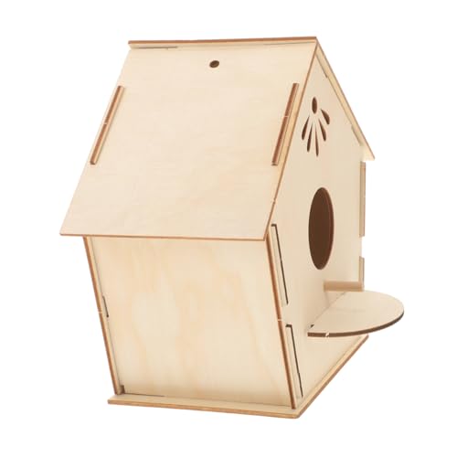 POPETPOP Graffiti-Spielzeug für Jungen und Mädchen Vogelhäuschen-Set Zum Bemalen Aus Holz Dekoratives Vogelkäfig-bastelset POPETPOP Graffiti-Spielzeug für Jungen und Mädchen Vogelhäuschen-Set Zum Bemalen Aus Holz Dekoratives Vogelkäfig-bastelset von POPETPOP