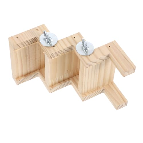 POPETPOP Kletterleiter Spielzeug Für Vögel Vogelkäfig Leiter Holz POPETPOP Kletterleiter Spielzeug Für Vögel Vogelkäfig Leiter Holz von POPETPOP