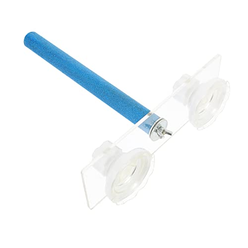 POPETPOP Papageienständer Mit Becher Holzstab-Spielzeug Für Den Käfig Acrylmaterial Sicheres Robustes Kauspielzeug Für Vögel POPETPOP Papageienständer Mit Becher Holzstab-Spielzeug Für Den Käfig Acrylmaterial Sicheres Robustes Kauspielzeug Für Vögel von POPETPOP