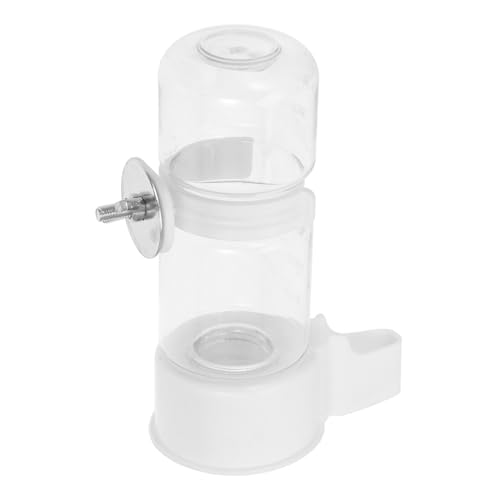 POPETPOP Vogeltrinker Käfig Birdfeeder Vogelfütterer Futterautomat Für Kaninchen Futterspender Haustier Futterbehälter Für Vogelwasser Vogel Wasserflaschentrinker Pavillon Krähe Weiß POPETPOP Vogeltrinker Käfig Birdfeeder Vogelfütterer Futterautomat Für Kaninchen Futterspender Haustier Futterbehälter Für Vogelwasser Vogel Wasserflaschentrinker Pavillon Krähe Weiß von POPETPOP