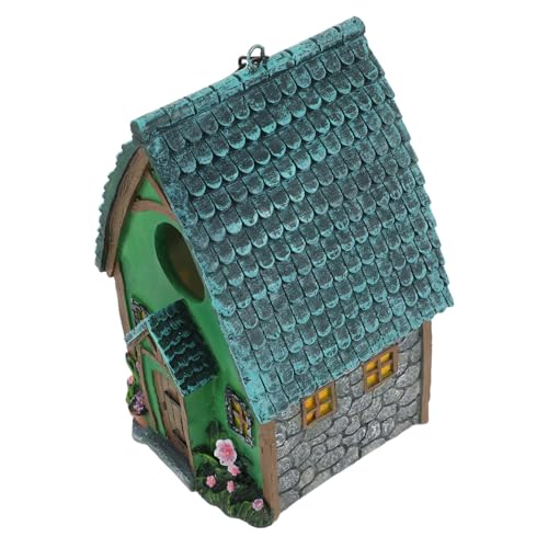 POPETPOP Vogelhaus Außen Harz Vogel Nistkasten Garten Vogelhaus Sicheres Nest Für Vögel POPETPOP Vogelhaus Außen Harz Vogel Nistkasten Garten Vogelhaus Sicheres Nest Für Vögel von POPETPOP