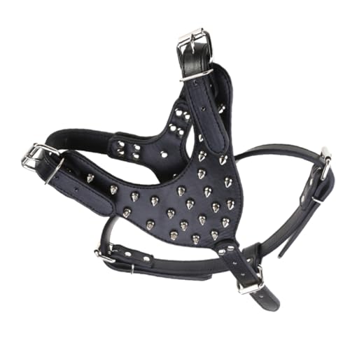 POPETPOP Wear-resistente Haustierkabelbaum Mit Metallspikes Haustier Accessoire Hundegurt Dekoratives Welpengurthund Hundepapier Walking-kabelbaum POPETPOP Wear-resistente Haustierkabelbaum Mit Metallspikes Haustier Accessoire Hundegurt Dekoratives Welpengurthund Hundepapier Walking-kabelbaum von POPETPOP