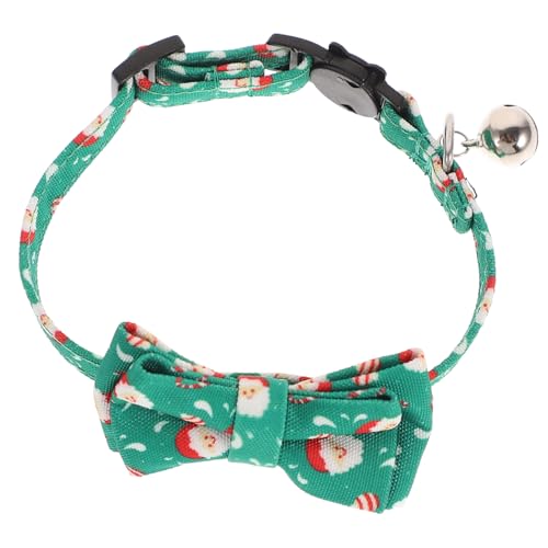 POPETPOP Katzenhalskette Mit Glöckchen Weihnachtshalsband Für Haustiere Sicheres Und Verstellbares Katzenhalsband Für Große Katzen von POPETPOP