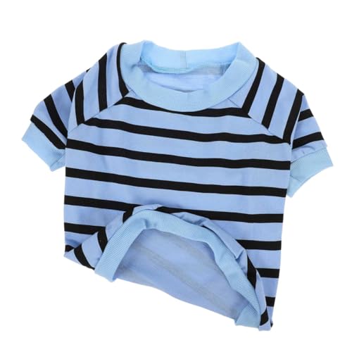 POPETPOP Welpe Haustier Hemd für Hund Körperpflege Abdeckung Outfit Kühlung Ärmel Heimtierbedarf dekorative Hundekleidung Hemden für Katze Hundehemd Hunde-Sweatshirt Baumwolle Blau POPETPOP Welpe Haustier Hemd für Hund Körperpflege Abdeckung Outfit Kühlung Ärmel Heimtierbedarf dekorative Hundekleidung Hemden für Katze Hundehemd Hunde-Sweatshirt Baumwolle Blau von POPETPOP