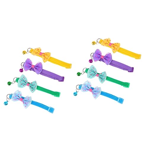 POPETPOP Welpenhalsband 8 Stück Haustierhalsband Hundehalsband Haustierring Welpenhalsbänder Für Einstreu Rote Fliege Rotes Halsband Katzenglockenhalsband Heimtierbedarf POPETPOP Welpenhalsband 8 Stück Haustierhalsband Hundehalsband Haustierring Welpenhalsbänder Für Einstreu Rote Fliege Rotes Halsband Katzenglockenhalsband Heimtierbedarf von POPETPOP