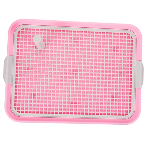 POPETPOP Pet Toilet Tray Für Hunde rutschfeste Leicht Zu Reinigende Hundetoilette Für Kleine Und Mittlere Hunde Für Indoor-nutzung Praktischer Urin-Tray von POPETPOP