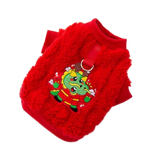 POPETPOP Winter Welpen Outfit Für Neujahr Adorable Hundebekleidung Für Kaltes Wetter Weicher Und Warmer Hundemantel Für Kleine Bis Große Hunde Für Festliche Anlässe Waschbar Und POPETPOP Winter Welpen Outfit Für Neujahr Adorable Hundebekleidung Für Kaltes Wetter Weicher Und Warmer Hundemantel Für Kleine Bis Große Hunde Für Festliche Anlässe Waschbar Und von POPETPOP